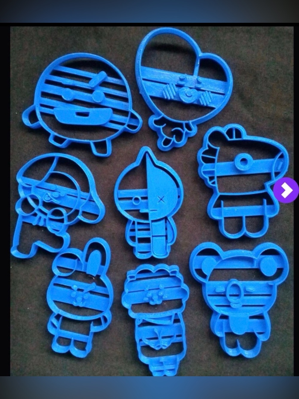 KPOP BTS BT21 COOKIE CUTTER